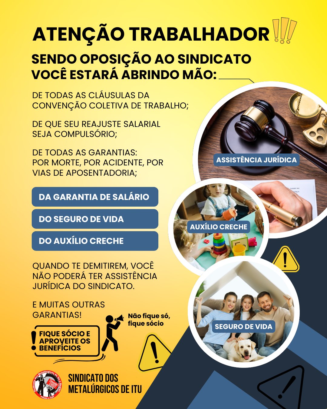 Atenção trabalhador