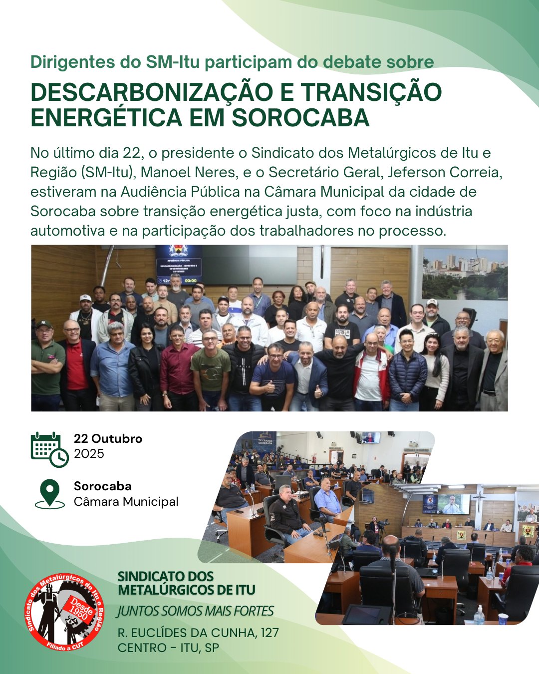Descarbonização e transição energética em Sorocaba