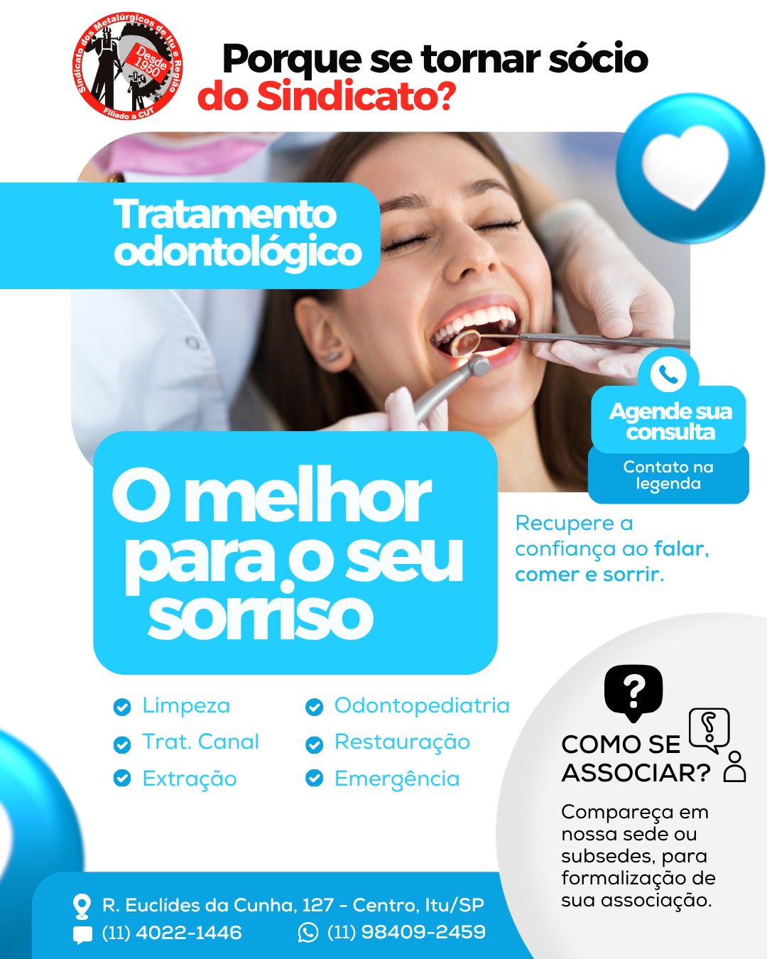 Benefício: Tratamento Odontológico