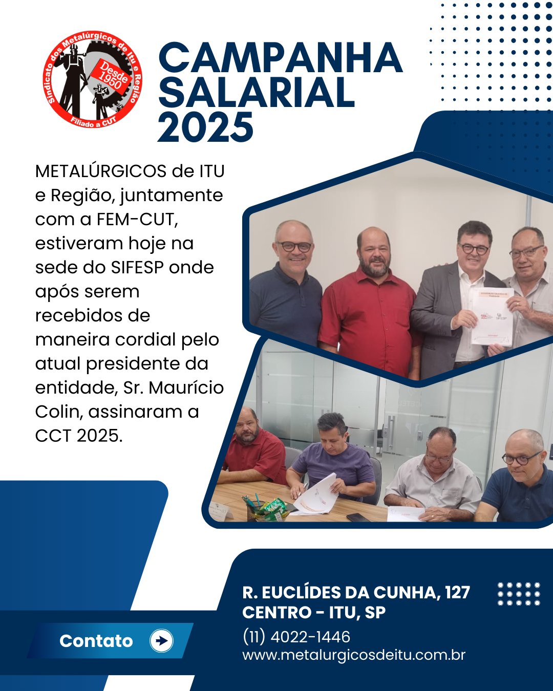 Campanha salarial 2025