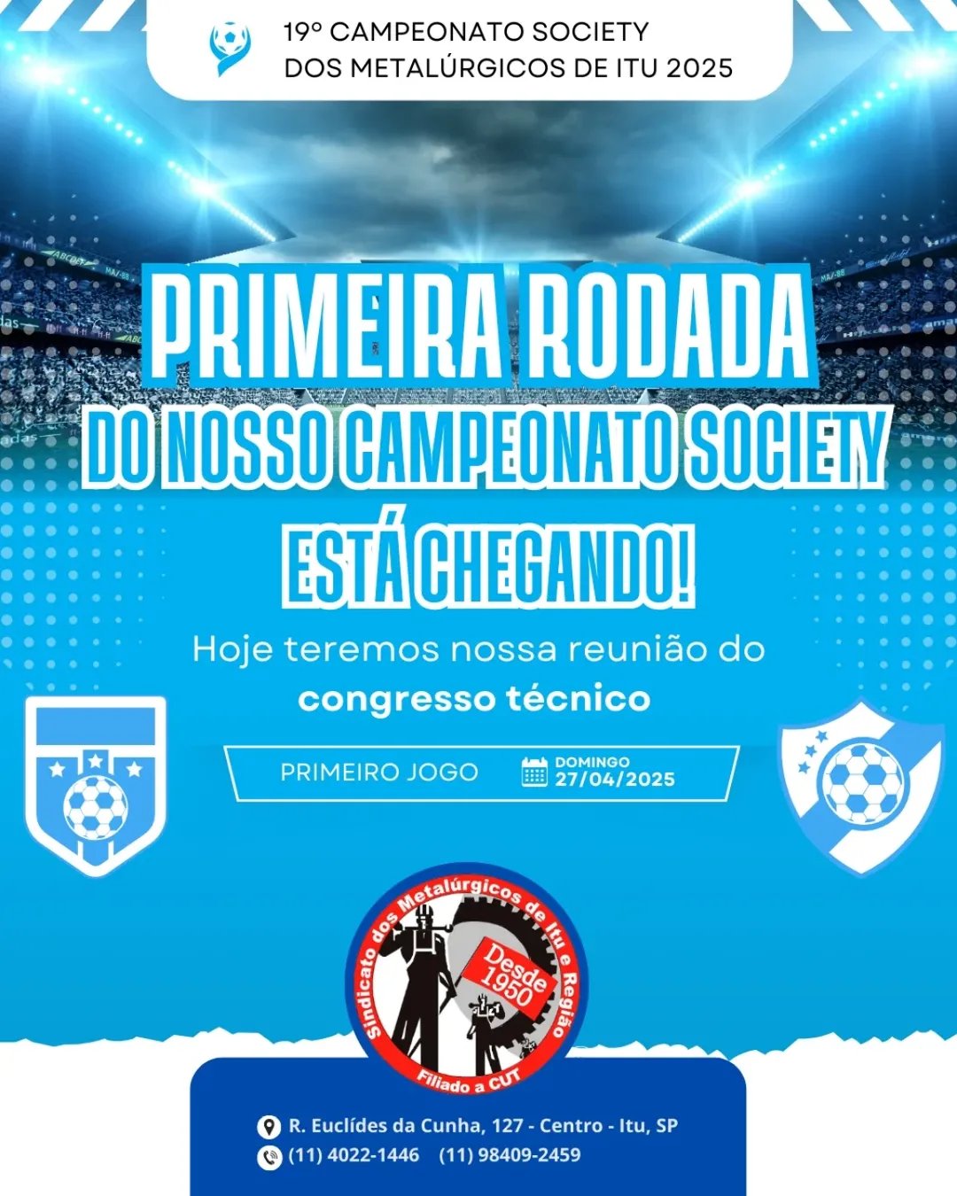 É HORA DE COMEÇAR!